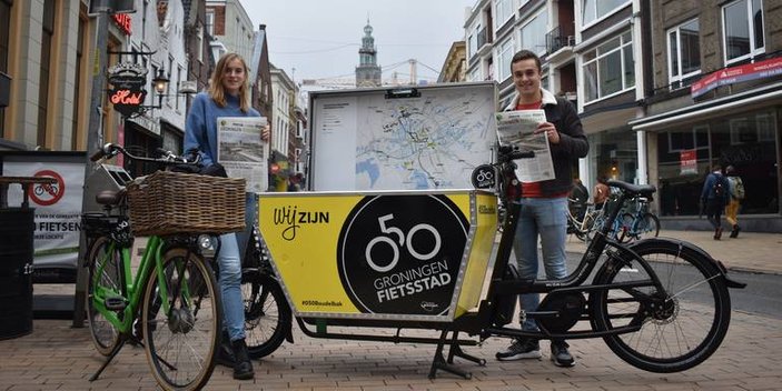 Groningen Bereikbaar e-cargobike | Groningen Werkt Slim