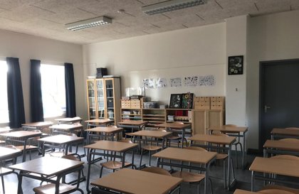 Leeg klaslokaal | Syplon | Groningen Werkt Slim